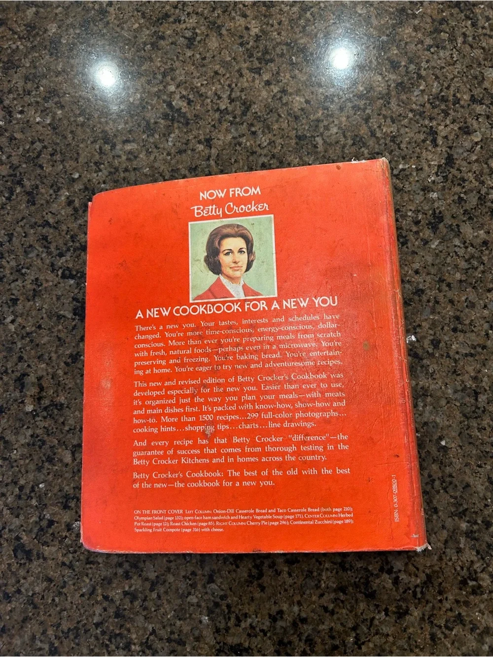 Betty Crocker Red Cookbook Cover - Classic Cooking Guide Well Used Well Loved